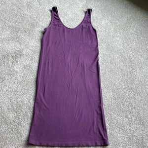 Dark Purple Tank Dress